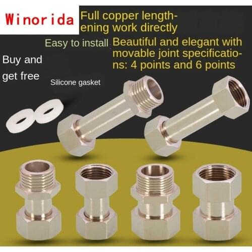 Copper Inner and Outer Wire Joint Pipe Fittings