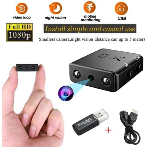 Mini DV Camera Full HD 1080P Home Security Camcorder Night Vision Micro Secret Camera Motion Detection Video Voice Recorder