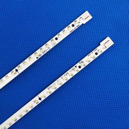 New 2 Pieces/lot For Toshiba 40EL100C V400HJ2-LE2 LED strip E187565 V400H2-LF2-TLEM2 V400H2-LE2-TREM2 66LED 453MM