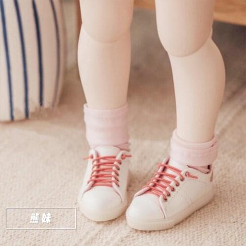 BJD doll shoes Candy color MDD SD10 SD17 Bear Sister Six Quarter Three Baby Shoes 1/3 1/6 1/4 Fudge Sportswear Doll Accessories