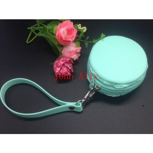 Wholesale soft silicone Case Carrying Bag Box for Earphone Headphone Earbuds Card
