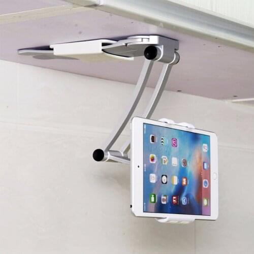 Tablet Mount Stand 2-in-1 Kitchen Wall Counter Top Desktop Mount recipe Holder Stand For 7 to 10 Inch Tablet fits 2017 iPad Pro