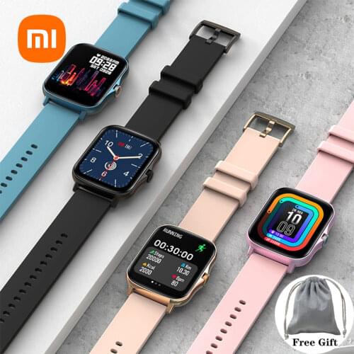 Original New Xiaomi Mijia Smart Watch Plus Men Full Touch Fitness Tracker IP67 Waterproof Women Smartwatch Record Exercise Heart