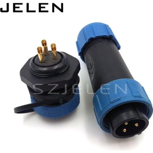 SY1710/SY1711, 3 pin Waterproof power connector, IP68,LED wire connector, Automotive Connectors, Aviation connector 3 pin