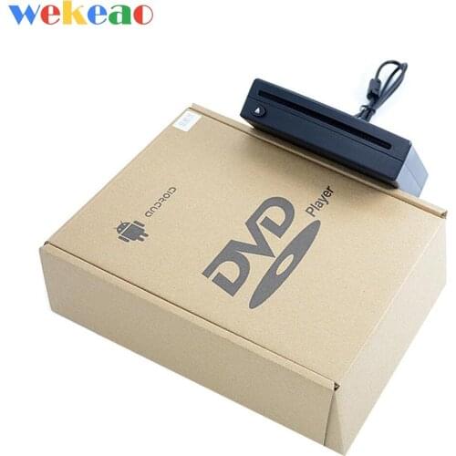 Wekeao Universal External Android Car GPS Navigation Multimedia Player Car DVD CD Player With USB Connection 1 Din