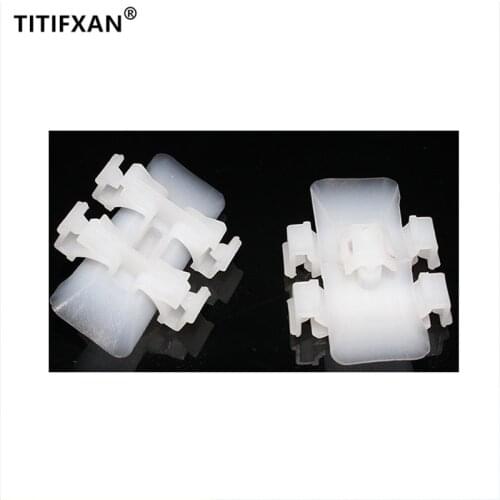 10PCS Car Door Exterior Trim Anti-scratch strip Decorative Strip Fasteners Clips For Mercedes-Benz Viano Vito Sprinter Clamps