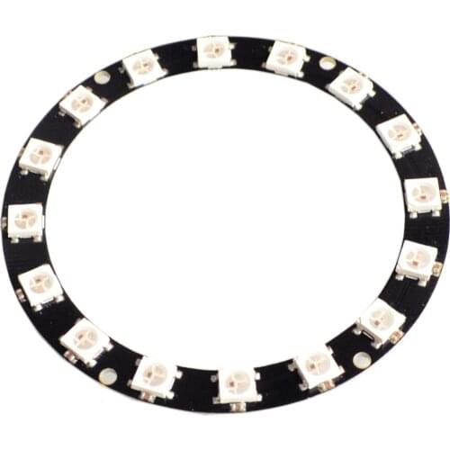 16 Bits 16 X WS2812 5050 RGB LED Ring Lamp Light with Integrated Drivers