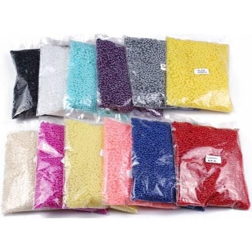 3mm 10000pcs/pack Nail Decoration Pearls Beads Nail Art Decoration Half Pearls Round Shape diy Decoration