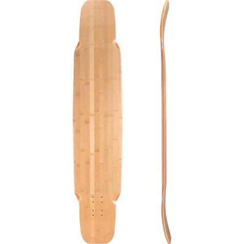 46inch 1 Piece Adult Skateboard Deck Surf Skate Board Land Carver7 Plies Maple Wood Single Kicktail Blank Skateboard Decks