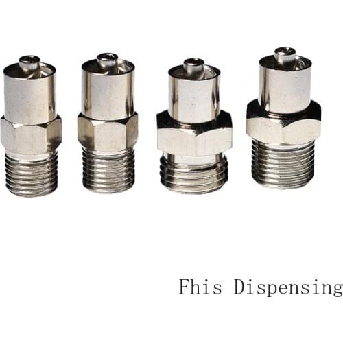 Dispense Valve Adapter G1/8,G1/4,M10 * 1,M12 * 1 Stainless Steel Pipe Fittings Quick Connect