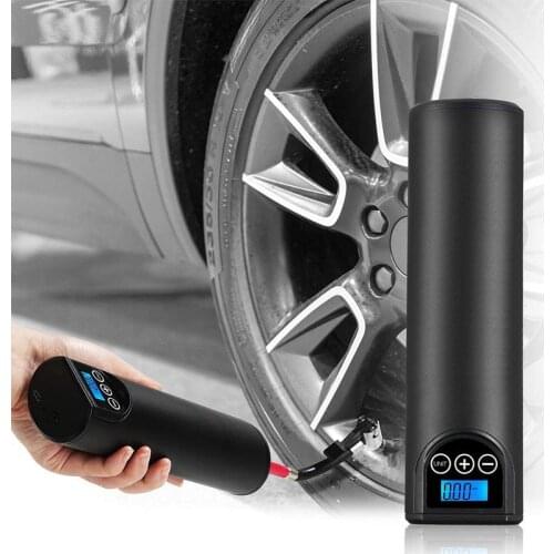Car Electrical Air Pump Mini Portable USB Rechargeable Tire Inflatable Pump Inflator Air Compressor Pump for Car Bicycle Balls