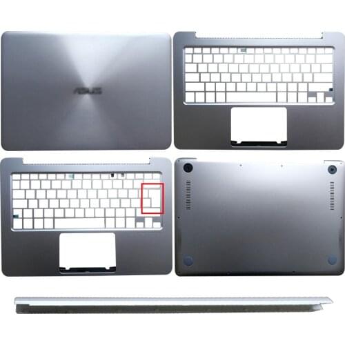 NEW Laptop LCD Back Cover/Hinges Cover/Palmrest/Bottom Case For ASUS ZenBook U306U UX306U UX306UA