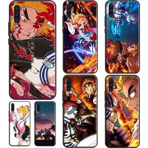 Akaza Kyojuro Rengoku Case For Samsung A02S A20S A10S A20e A21S A50 A70 A31 A51 A71 A12 A32 A42 A52 A72 Cover