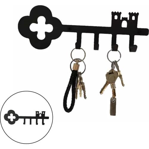 Key Holder for Wall Home Wall ing Decorative, Metal er Mounted for Kitchen Storage, or Room Organize Car, Bike Keys