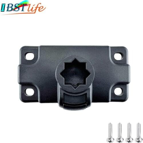 Inflatable Kayak Rod Holder Mount Base Boat Marine Sea Canoe Support Holder Pole Rack Fishing Tackle Rod Accessories With Screws