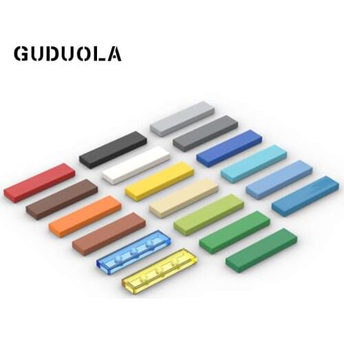 Guduola Building Block Parts 2431 Tile 1x4 MOC Small Particle Tile Educational Toys for Kid 70pcs/lot