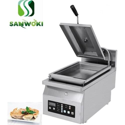 Fried buns Machine Multifunctional Electric Frying Pan Full-automatic Steak Dumpling Frying Machine fryer pan