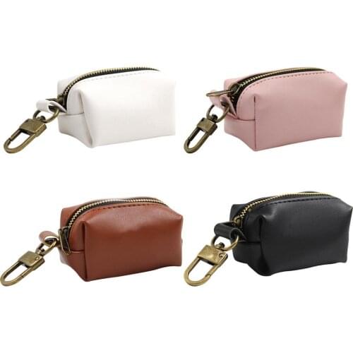 Pet Puppy Cat Pick Up Poop Bag Dispenser Portable Dog Poop Waste Bag Holder Outdoor Pets Supplies Garbage Bags Organizer