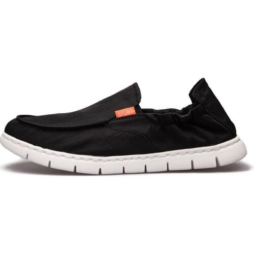 Spring Summer Canvas Men Shoes Slip On Loafers Man Casual Shoes Soft Driving Shoes Classic Moccasins Breathable Male Footwear