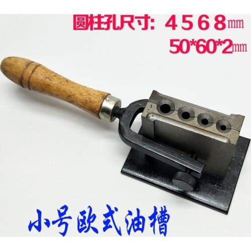 Gold / silver / metal EU Molding groove Ingot mould Jewelry tools Size adjustable