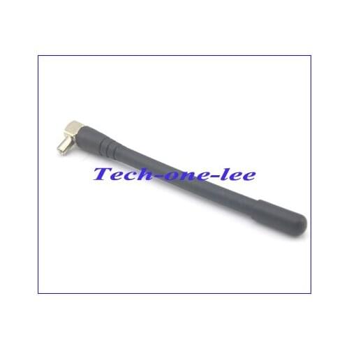 100pcs/lot 3dbi 3G TS9 Plug Right angle RA Connector Rubber Antenna for HUAWEI ZTE MF633 MF645 MF633BP MF30 MF60 MF61 MF62 9.5cm