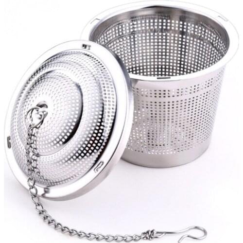 304 Stainless Steel Spice Tea Infusions Hop Steeper Herb Ball Dry Hopping Filter Home Brew 80mm 83mm 60mm