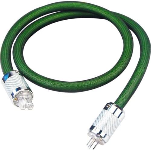 7N OCC Silver Plated HiFi Audio Power Cable US / EU / AU Version
