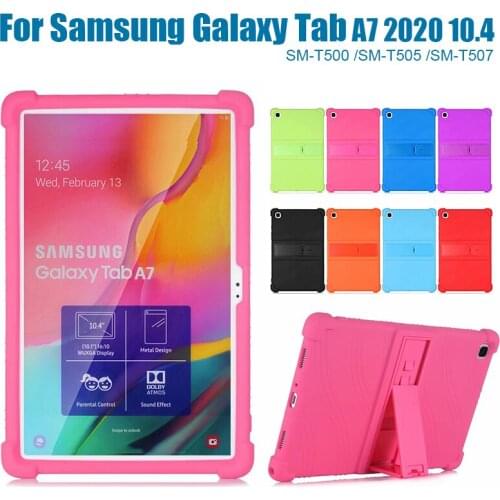 Case For Samsung Galaxy Tab A 7 2020 SM-T500 SM-T505 T500 T505 Tablet Cover Stand Case For Tab A7 10.4 inch 2020 Tablet Case