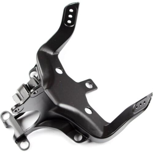 Black Fairing Stay Bracket Cowling Headlight For Yamaha YZF R1 2009-2012 Upper