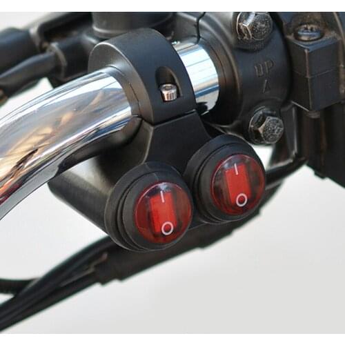 Aluminum alloy material Motorcycle Handle Button Car lamp switch Horn switch Motorcycle Converter Switch