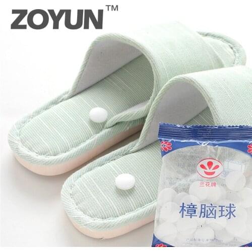 20pcs/bag Anti-mold camphor pill natural camphor ball wardrobe insect-proof anti-mite shoe cabinet deodorant odor hygienic ball