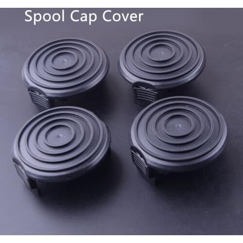 LETAOSK 4PCS New Black ABS Grass Trimmer Spool Cover Cap Fit for WORX WG168 WG184 WG191
