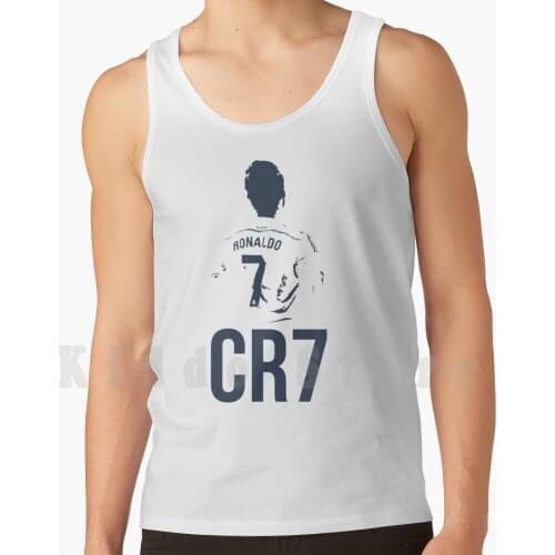 Tank Tops Vest Sleeveless Football Christiano Ronaldo Portugal No7 Ronaldo Love Ronaldo Fan Spain Porto