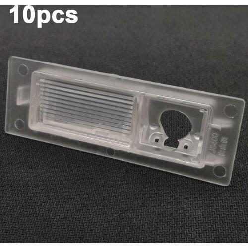 YIFOUM 10pcs Car Rear View Backup Camera Bracket License Plate Light Housing Mount For Jeep Renegade/Fiat Tipo Egea 2015-2019