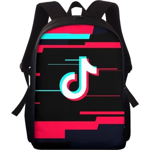 Tik Tok Mochila13inch Rucksack Bookbag Backpack 3D Games Tik Tok School Bags For Teenage Boys Girls