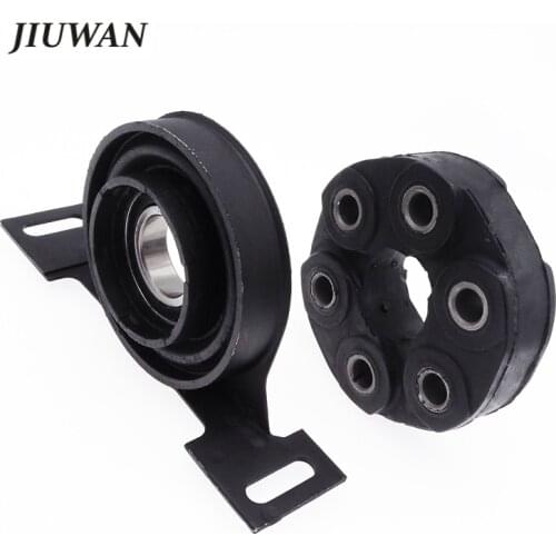 1 Set Car Flex Disc+Driveshaft Center Carrier Bearing Support For BMW 3Er E36 E46 5Er E34 E39 1992-1999 26111227410 26121226731