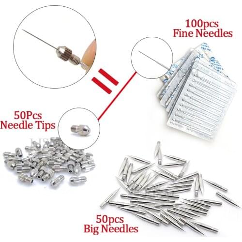 Replacement Fine Thick Needle Mole Spot Tattoo Laser Removal Pen Needle Tips For Freckle Face Wart Tag Tattoo remover Plasma Pen