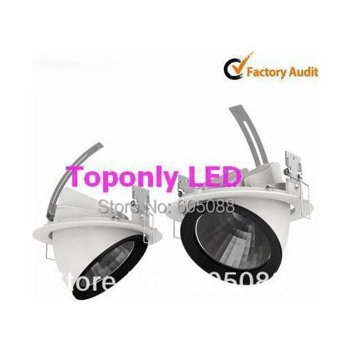 2018 Best Selling 35w Epistar cob led downlight AC110V/220V triac dimmable led down lamp 54pcs/lot promotion DHL free shipping