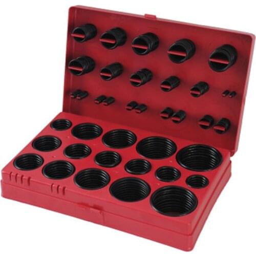 419pcs O-ring seals, O-ring rubber ring, nitrile rubber, O-ring repair box, oil and high temperature resistance