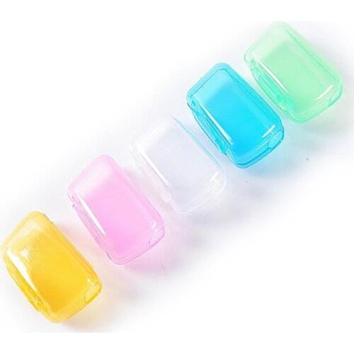 5Pcs Toothbrush Head Cover Eco-friendly Wear Resistant Plastic Toothbrush Head Cover Cap Supplies for Home