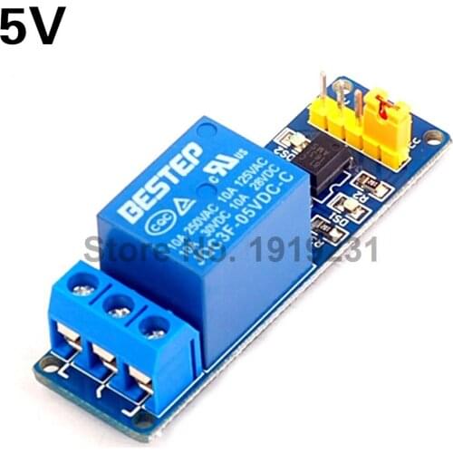 5V 1 Channel Relay Module Optocoupler Isolation Relay Module for Arduino PIC AVR DSP ARM