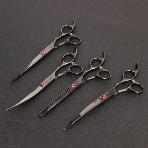 7 inch Pet Dog Hair Grooming Clippers Scissors Shears Kit Hair Cutting Shears Hairdressing Beauty Tool Supplies 7 Inch