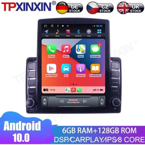 Android 10.0 6+128GB For Audi A4 Car Multimedia Radio Player IPS Touch Screen Stereo GPS Navigation System With DSP Carplay