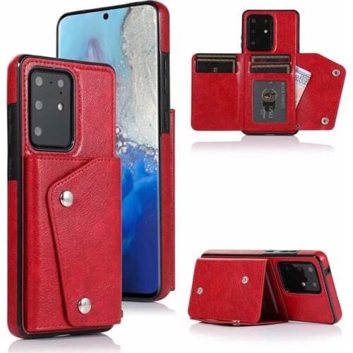 Case for Samsung Galaxy S20 Ultra Case A51 A71 A81 A91 Note 10 S10 Lite A70 PU Leather Wallet Shell Phone Bag Case Cover