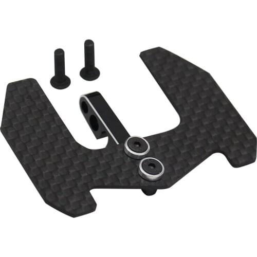 Hot Racing Carbon fiber tail wing Rear Graphite Wing and Mount for Tamiya T3-01