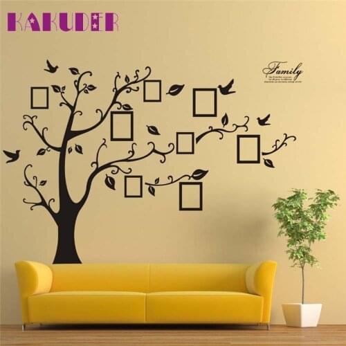 Kakuder 3D DIY Photo Tree PVC Wall Decals Adhesive Wall Stickers Mural Art Home Decor #30 Gift Drop