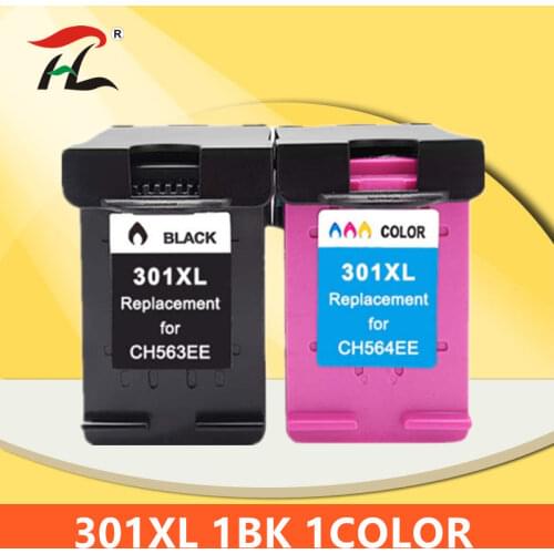 301XL Cartridge Compatible for hp 301 xl for hp301 Ink Cartridge for hp 301xl Envy 4500 Deskjet 2630 2540 2510 1000 1050 printer