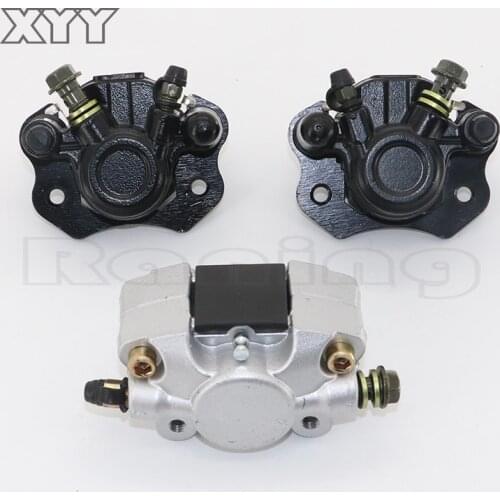 Front & Rear Hydraulic Brake Caliper Kit 50cc 70cc 90cc 110cc 125cc 150cc 200cc 250cc Kid Mini Quad Moto 4 ATV Quad Buggy Gokart