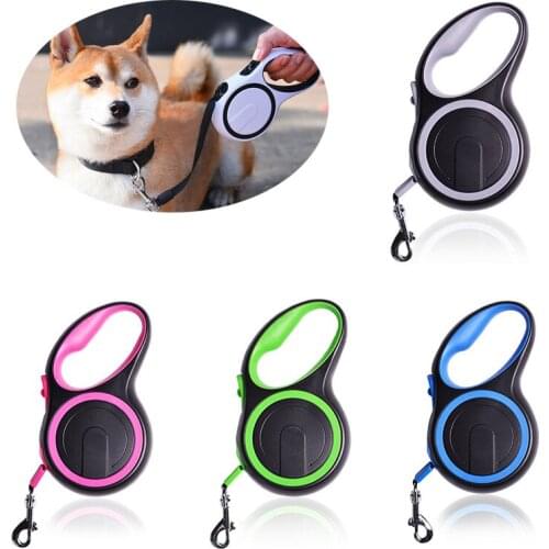 8M Long Strong Pet Leash For Large Dogs Durable Nylon Retractable Big Dog Walking Leash Leads Automatic Extending Dog Leash Rope