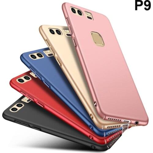 Luxury Simple Cover Protective Shockproof Phone Cases For Huawei P9 Ultra Slim Hard PC Cover For Huawei P 9 EVA-AL00 Case Coque
